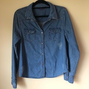 Miley Cyrus & Max Aria Denim Jacket